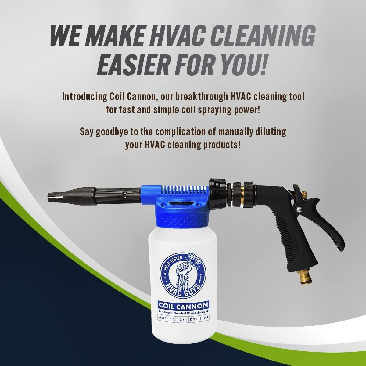HVAC Guys Coil Cannon - Coil Cleaner Chemical Mixing Sprayer for HVAC gallery