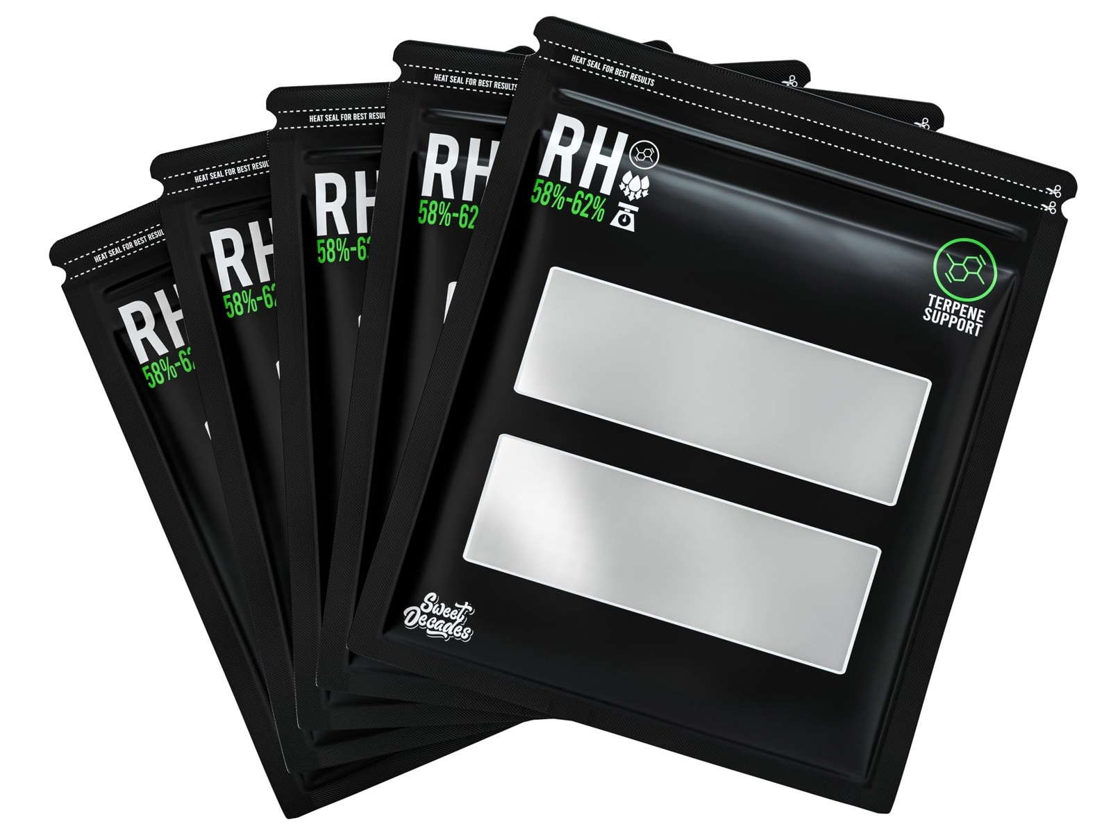 15 Pack - 1/2 Pound Terpene Curing Bags 58%-62% Humidity Control - Lock & Sea... gallery
