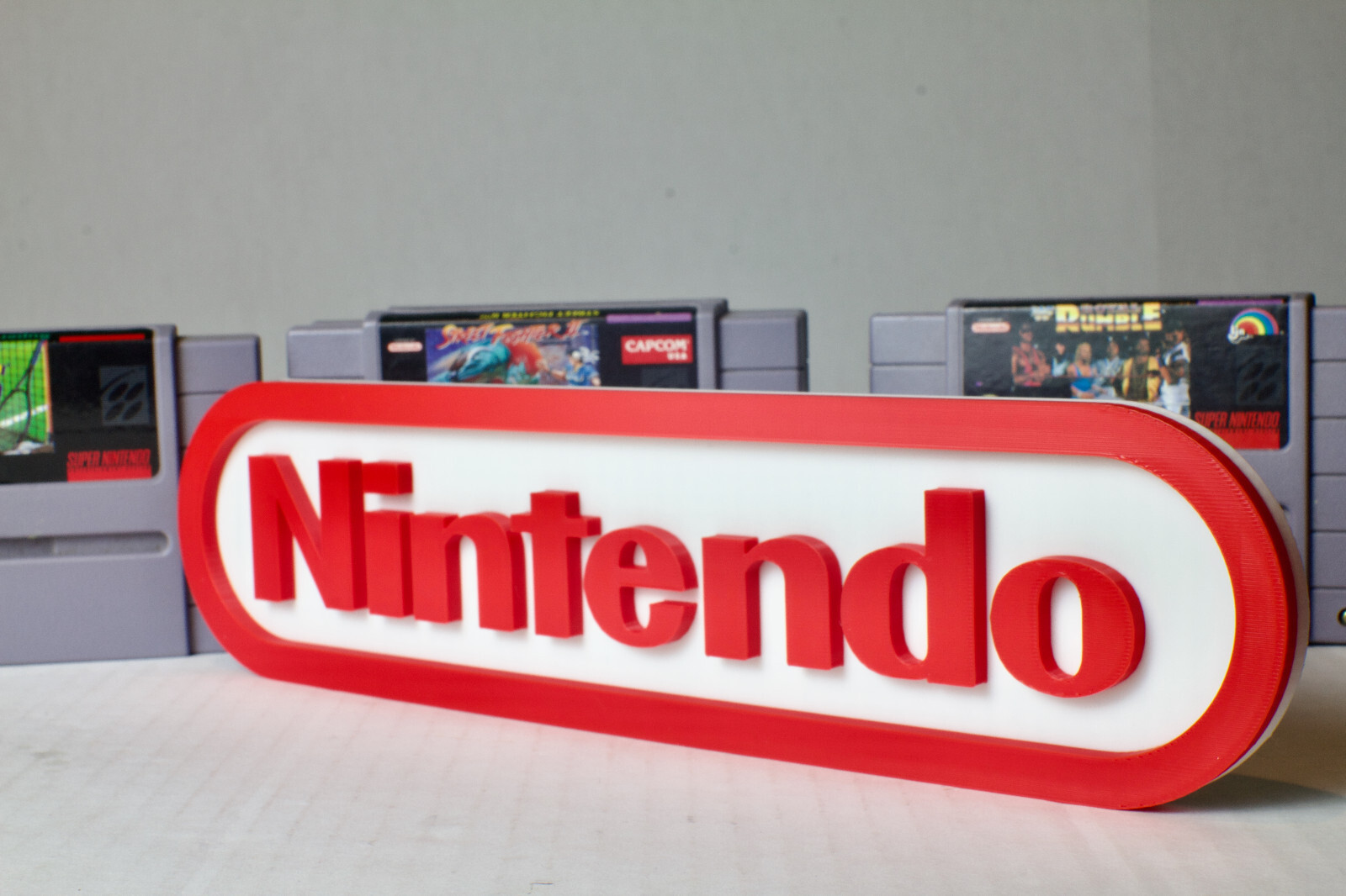Large Nintendo Logo Video Game Wall Art Collectable Sign gallery