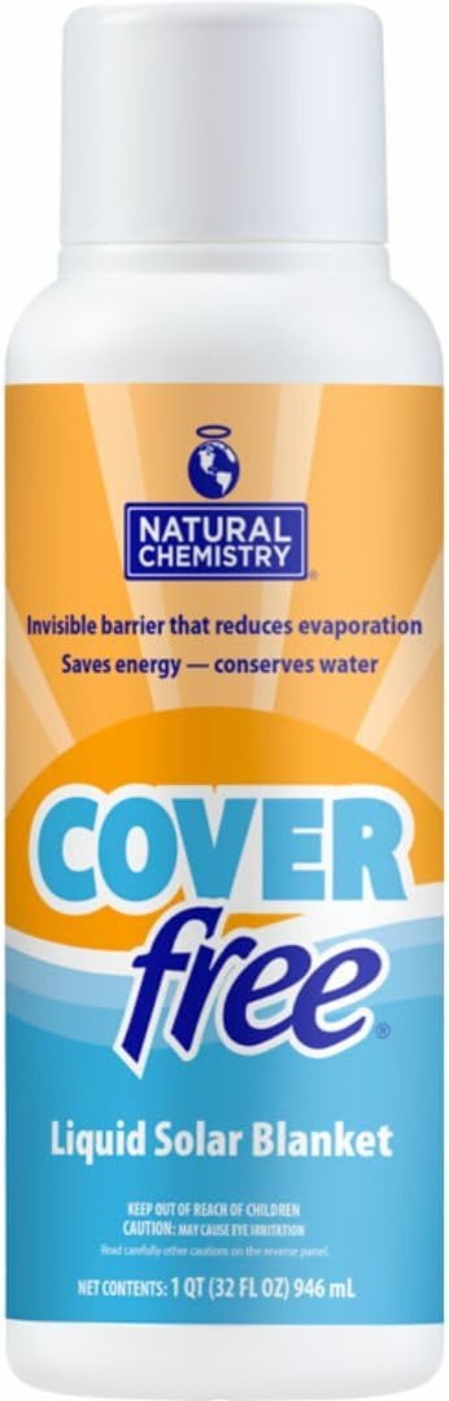 Effortless Water Conservation - 32 Oz Invisible Pool Cover & Heat Reducer gallery