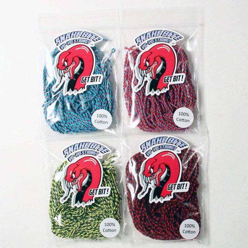 Snake Bite Yo-Yo Strings - Cotton - Normal T6 YoYo Strings - 10 Pack gallery
