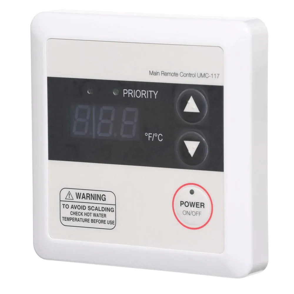 Residential Wired Main Remote Control Digital for Tankless Gas Water Heaters NEW gallery