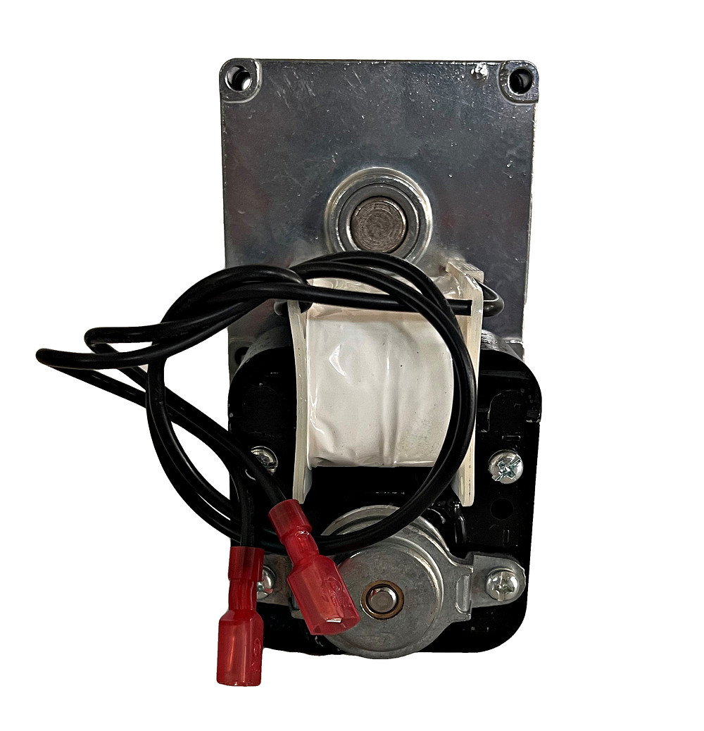 Breckwell & USSC 5040 Auger Feed Motor, 1 RPM Clockwise W/Hole in Shaft, C-E-017 gallery