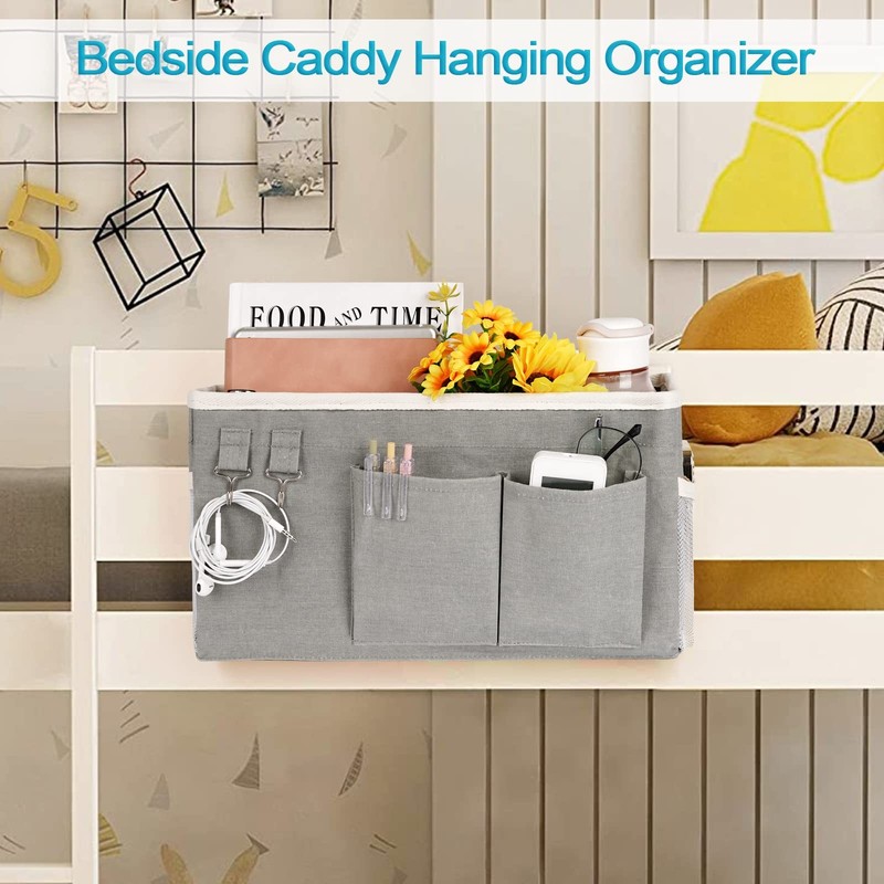 Loghot Bedside Caddy/Bedside Storage Bag Hanging Organizer for Bunk and Hospi... gallery