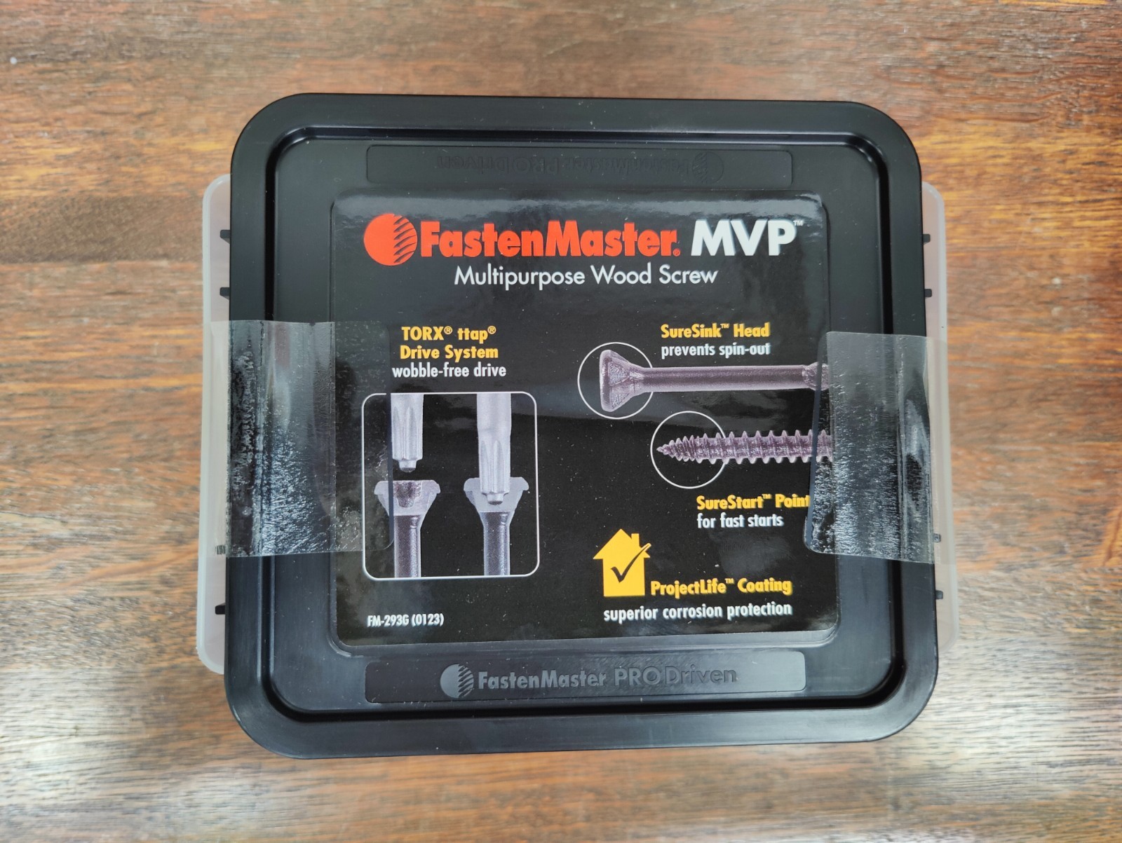 Fastenmaster MVP Multi-Purpose Flat Wood Screws. 2 inch #10 Diameter. 250 Count. gallery
