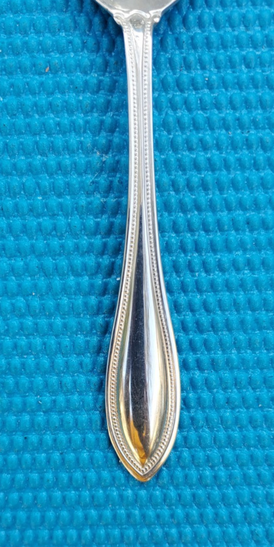 3-Oneida ARBOR AMERICAN HARMONY Stainless Beaded DINNER FORKS 7 3/8" gallery