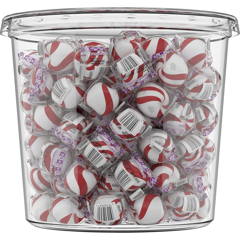 Bobs Sweet Stripes Soft Peppermint Candy, 160 Individually-Wrapped Pieces, 28 Ou gallery