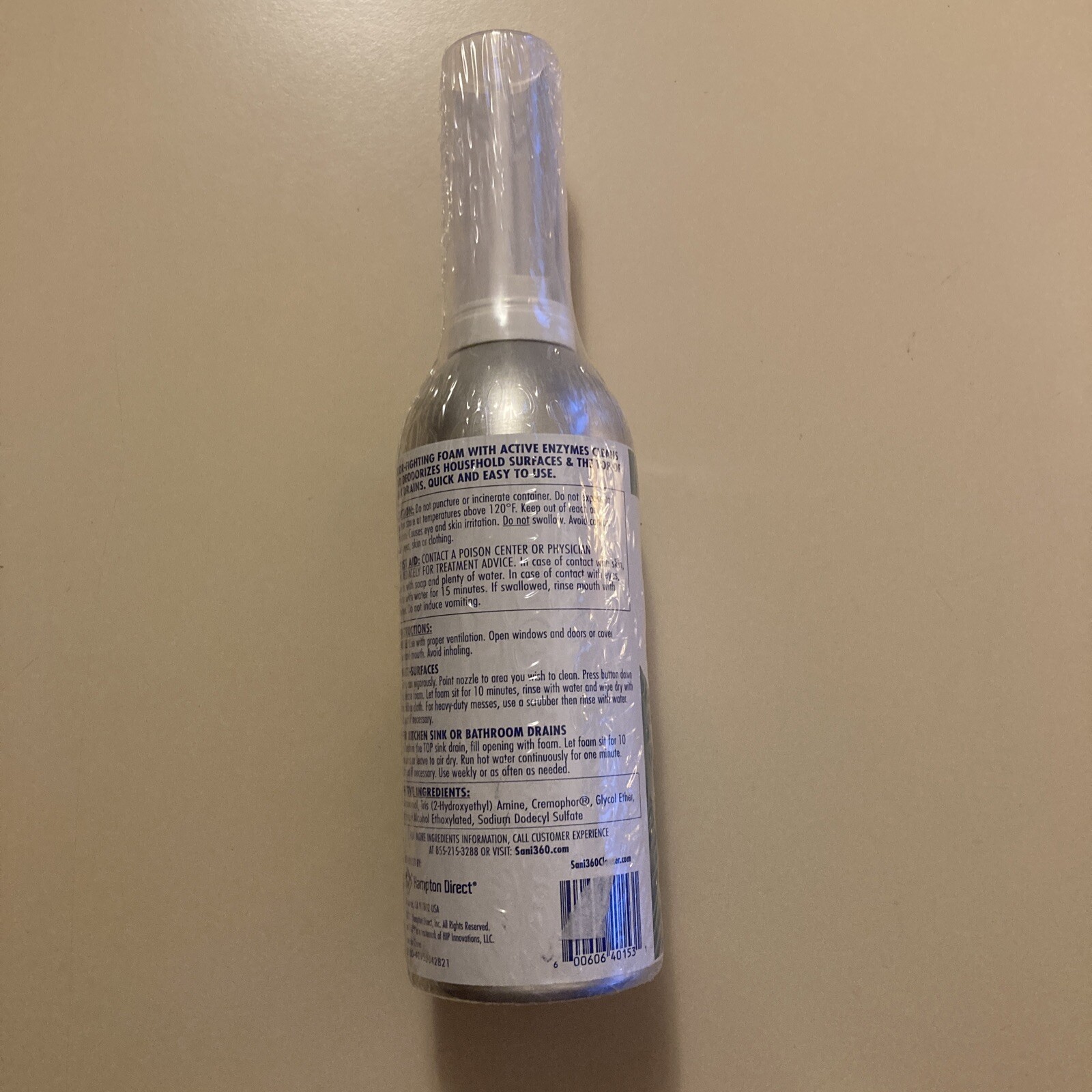 SANI 360° All Purpose Cleaner, Enzyme Foam for Household Cleaning gallery