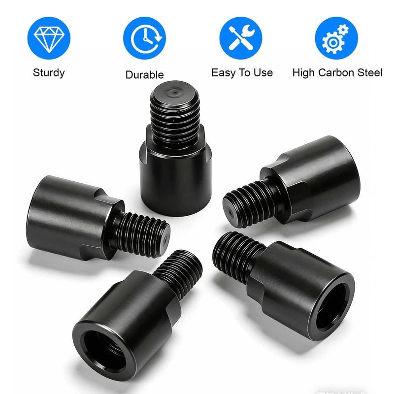 4Pcs Angle Grinder Converter Adapter 5/8inch-11 Female to M10/M14 Male Adapte gallery