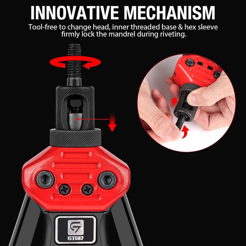 Labor-Saving Rivet Nut Tool for Automotive gallery