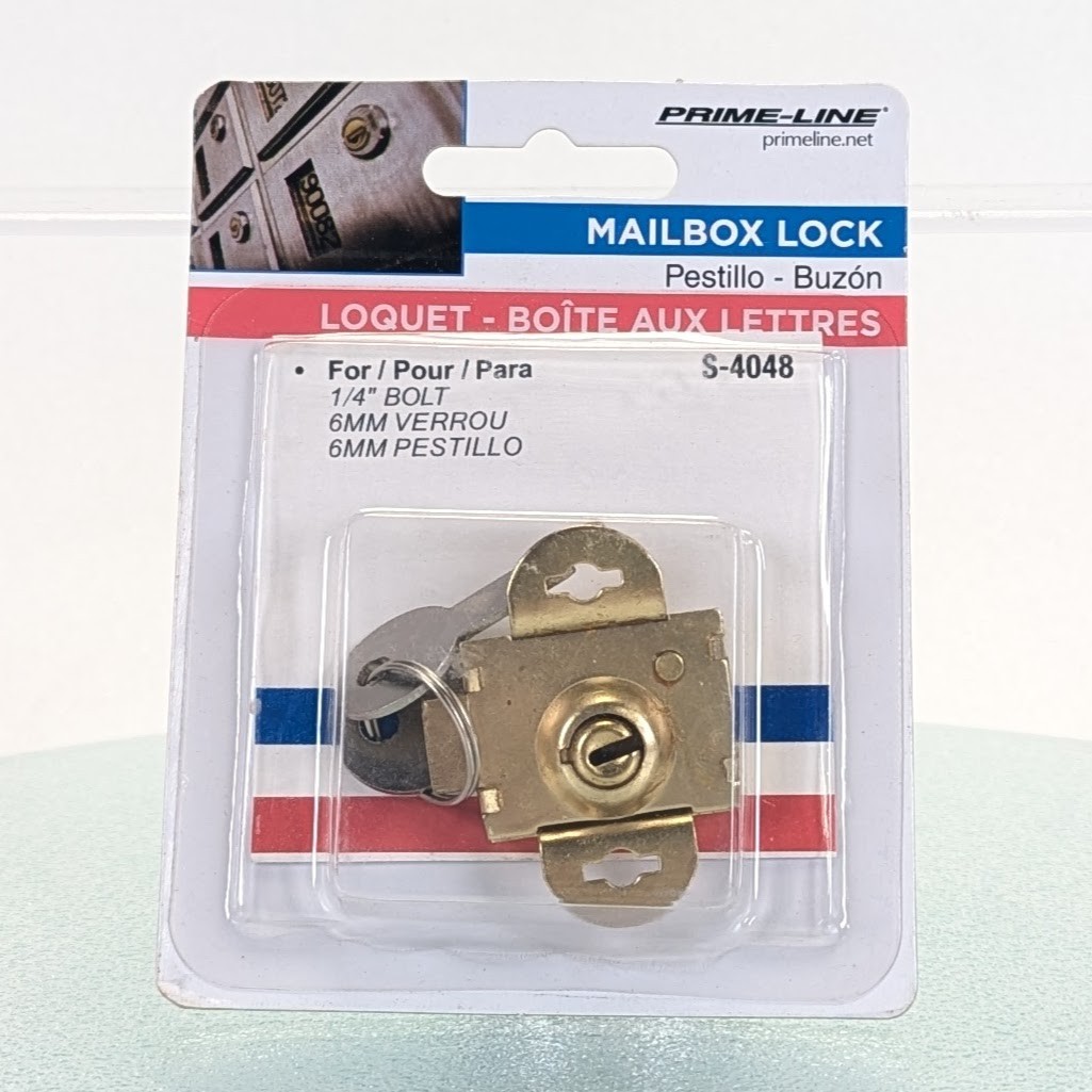 Prime Line Child Safe Mailbox Deadbolt Mail Box Lock S-4048 gallery