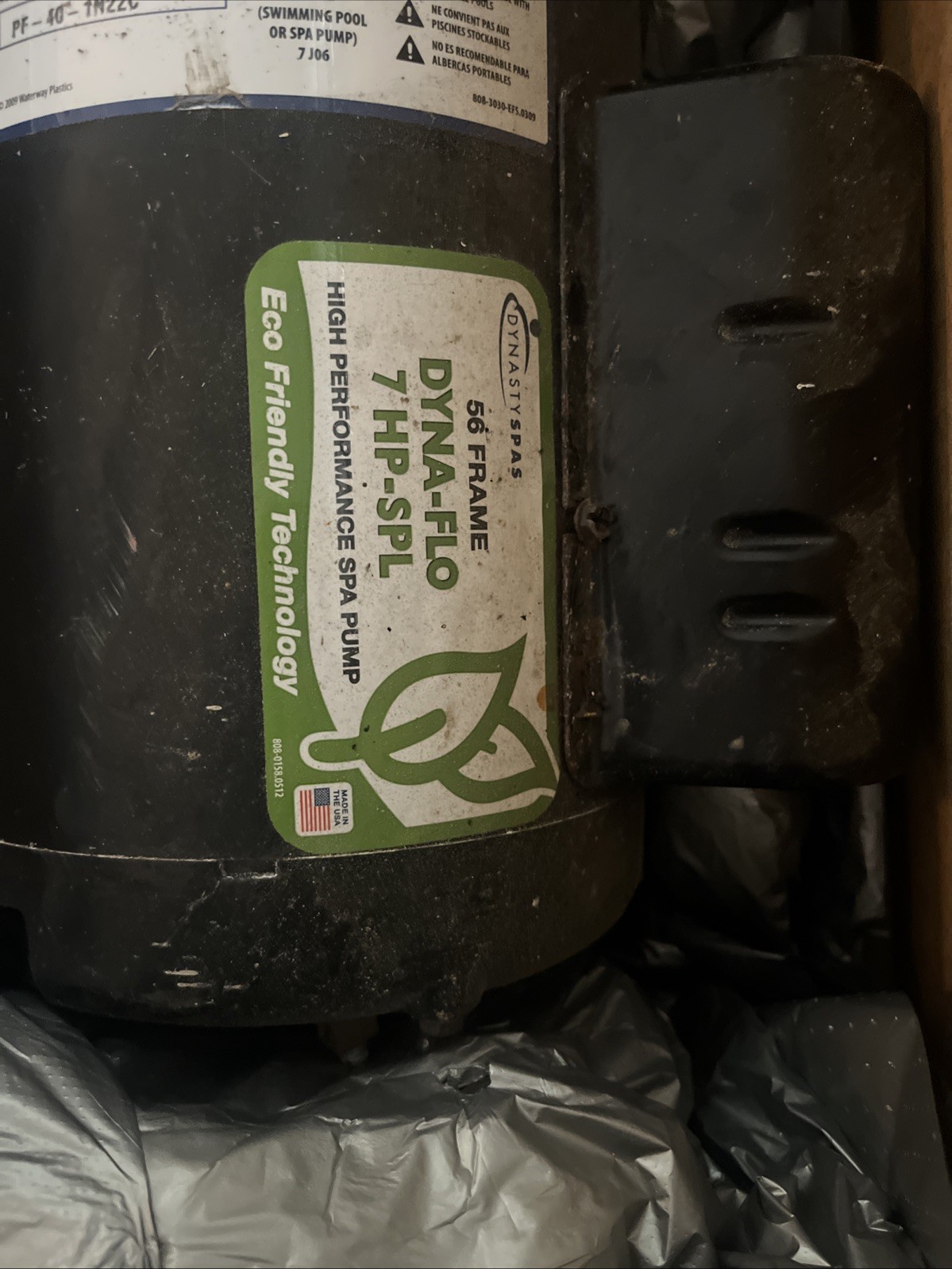 Executive 56-Frame Single-Speed Spa Pump, 2in. Intake and Discharge - 3M116211 gallery