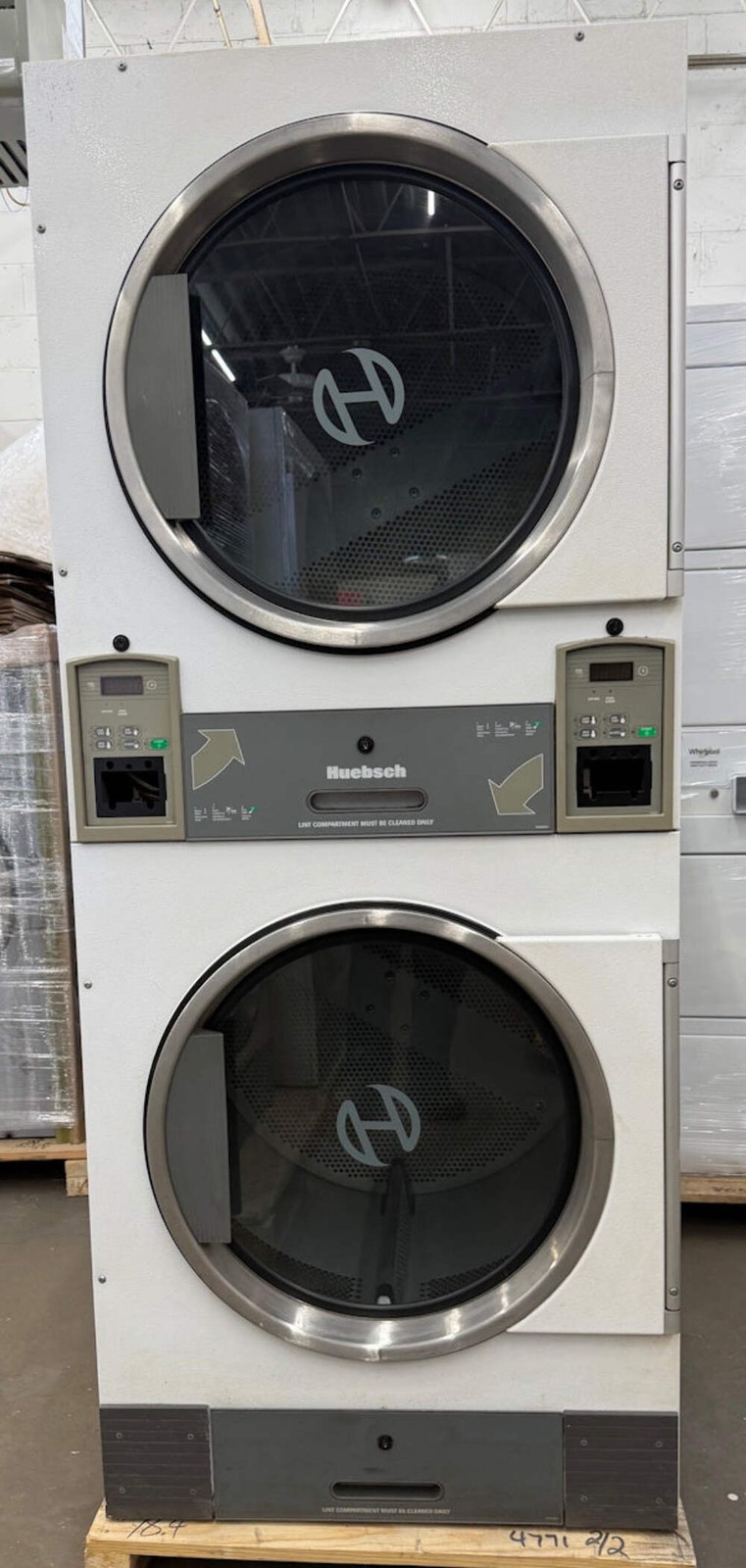 Huebsch 30Lb Stack Dryer HTT30N Gas 120V 60Hz White CardRe OPL [Used] gallery