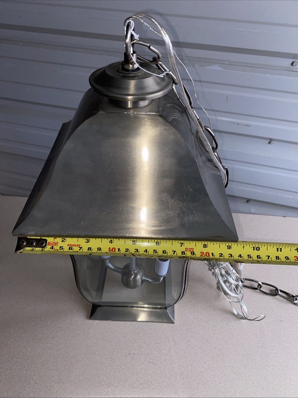 2 Light Solid Brass Outdoor Hanger 4975 gallery
