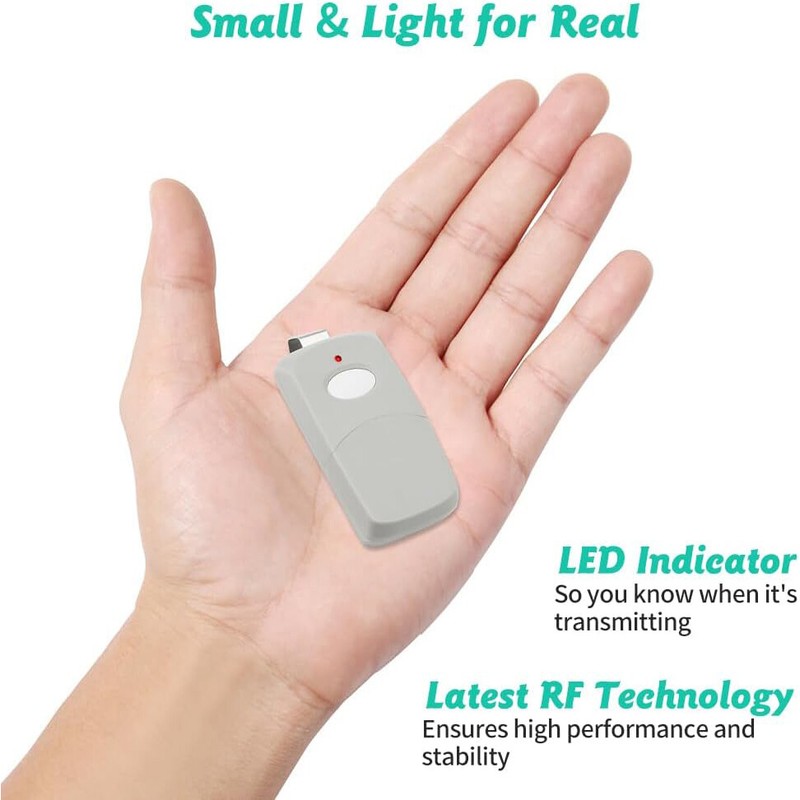 Multi-Code 3089 308911 Gate Garage Door Opener 300MHz 10 DIP Code Remote Control gallery