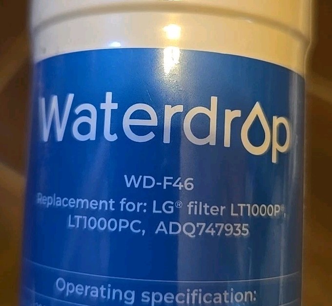 (2) Waterdrop WD-F46 Refrigerator Water Filter Replacement gallery