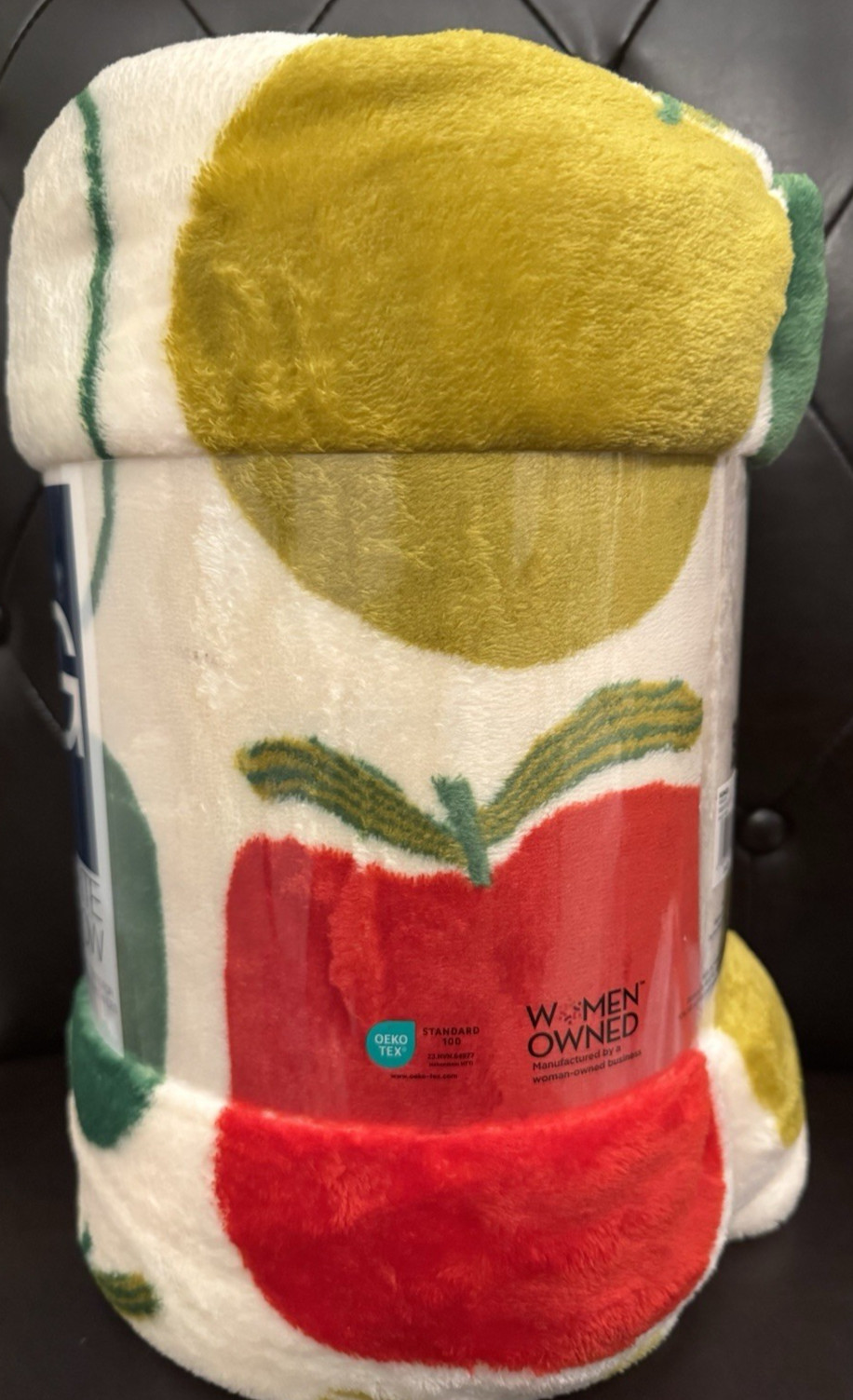 Fall & Harvest APPLES Apple Print 5x6' Oversized THROW BLANKET The Big One® NEW! gallery