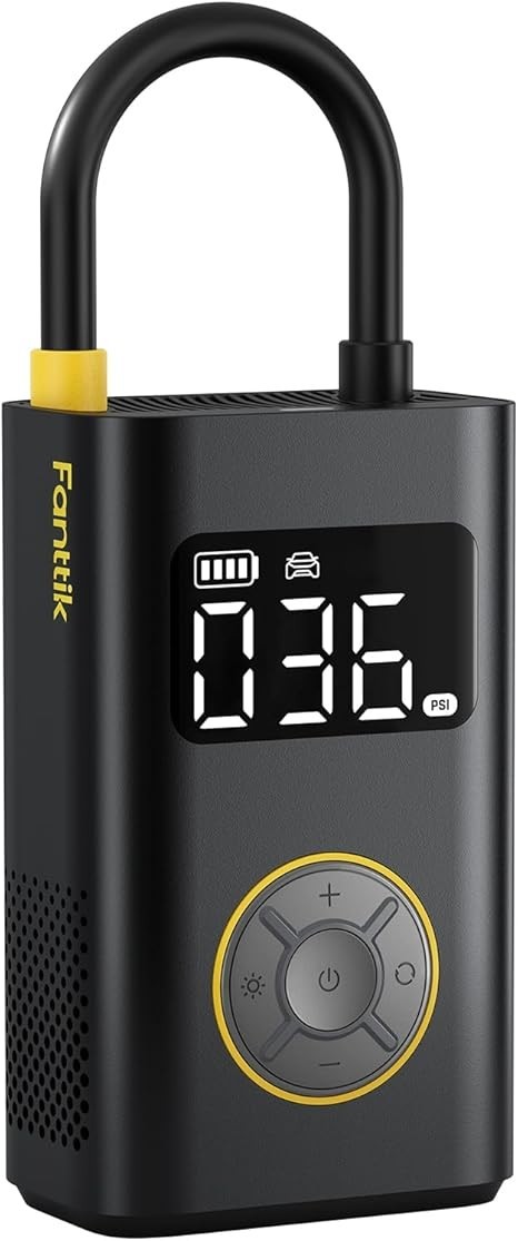 Fanttik X9 Pro Portable Tire Inflator for Compact Car, 1Min Fast Inflate Electri gallery