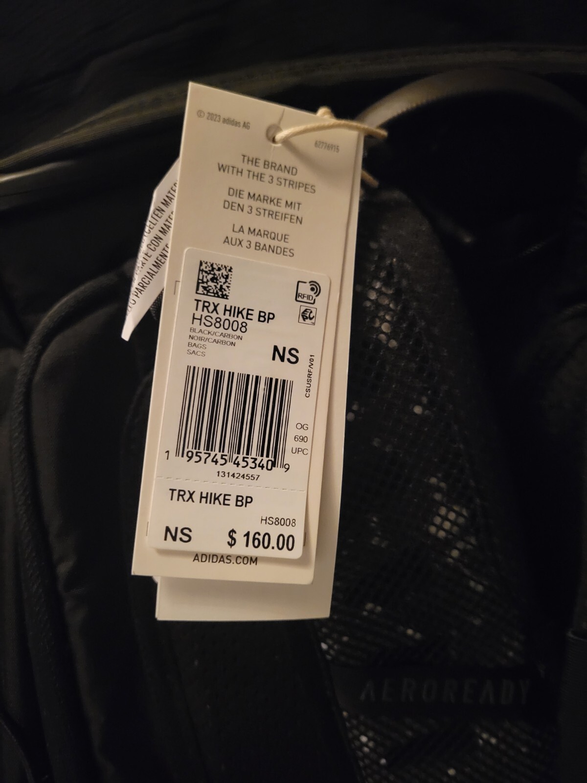 Adidas Terrex Waterproof RAIN.RDY Backpack New With Tags 4