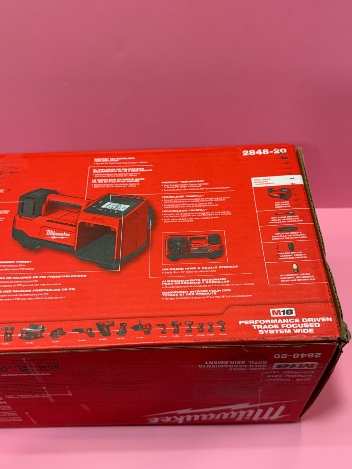 Milwaukee 2848-20 M18 Inflator -Tool Only gallery