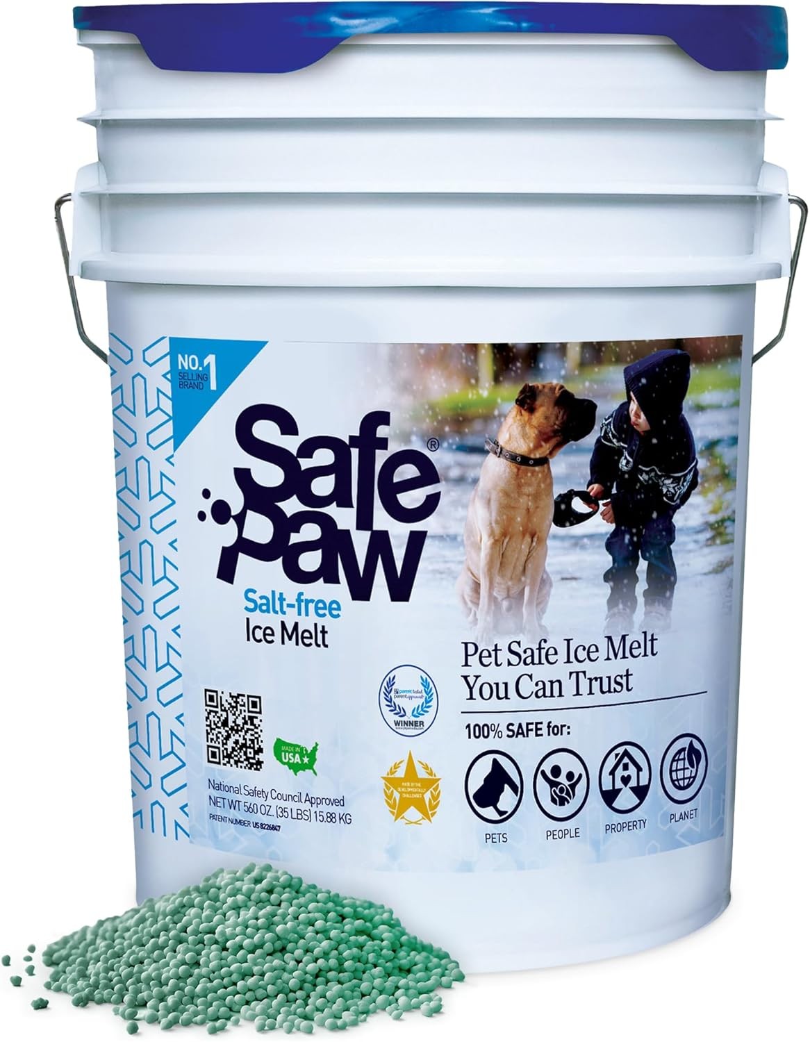 Pet-Safe Ice Melt, Salt & Chloride-Free Deicer 35 Lbs Non-Corrosive Dog-Friendly gallery