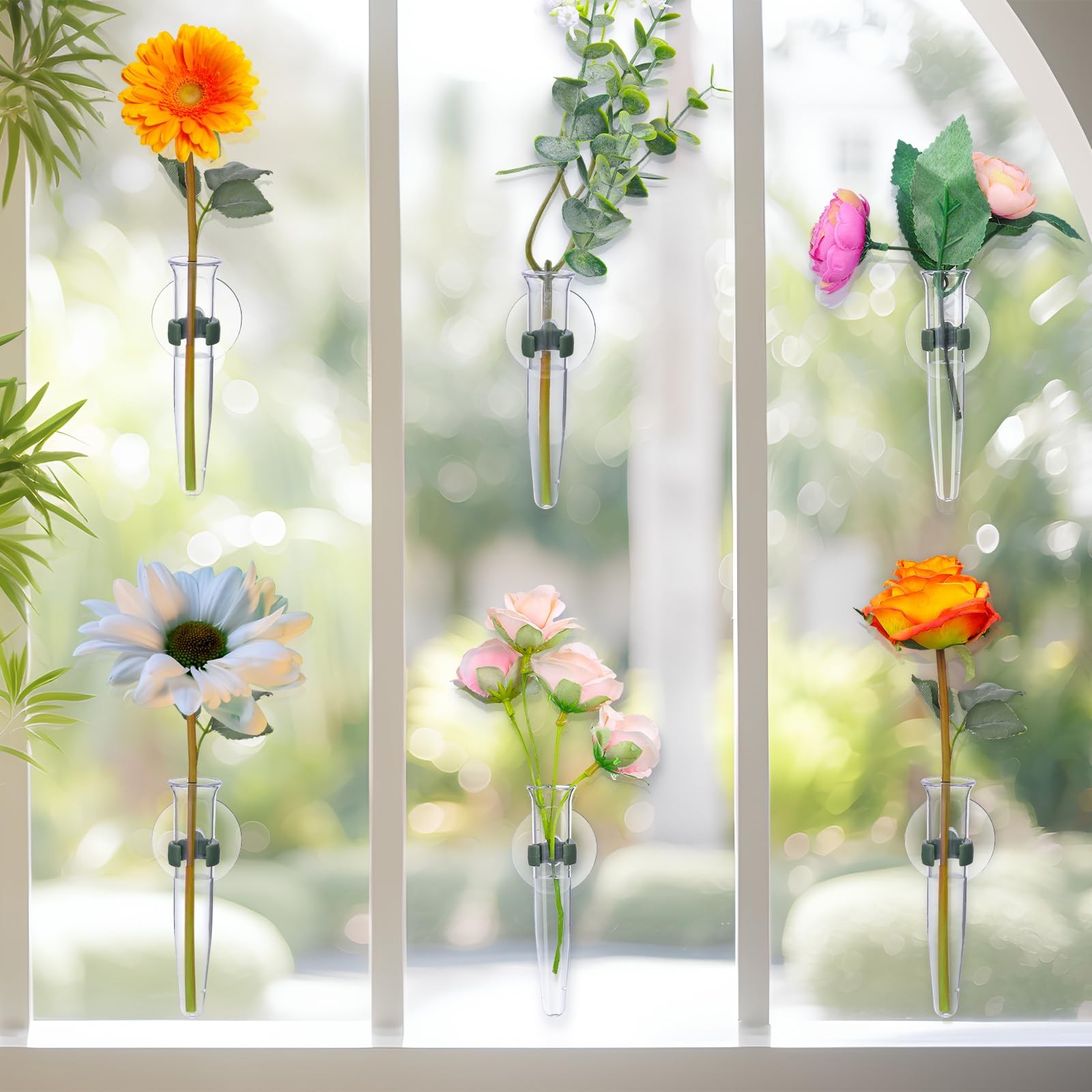 10 Pcs Window Propagation Stations Plant Propagation Tubes with Suction Cups ... gallery
