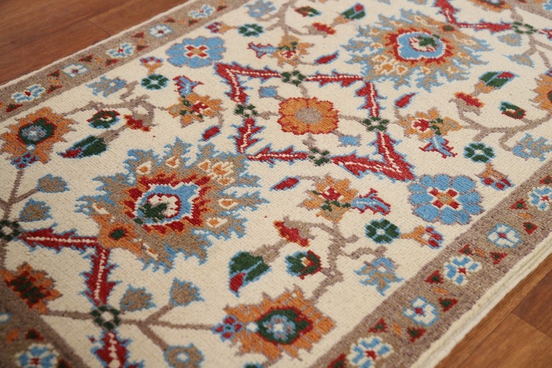 Authentic Kazak Pakistani Handmade Small Rug Wool Craftsmanship 2x3 gallery