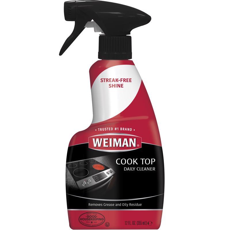 Weiman No Scent Cooktop Cleaner 12 oz Spray (Pack of 6) gallery
