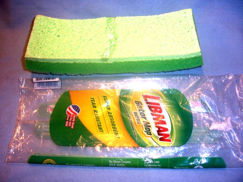 3 Libman GATOR MOP 03021 Sponge Replacement Refills Super Absorbent Tear Resist gallery