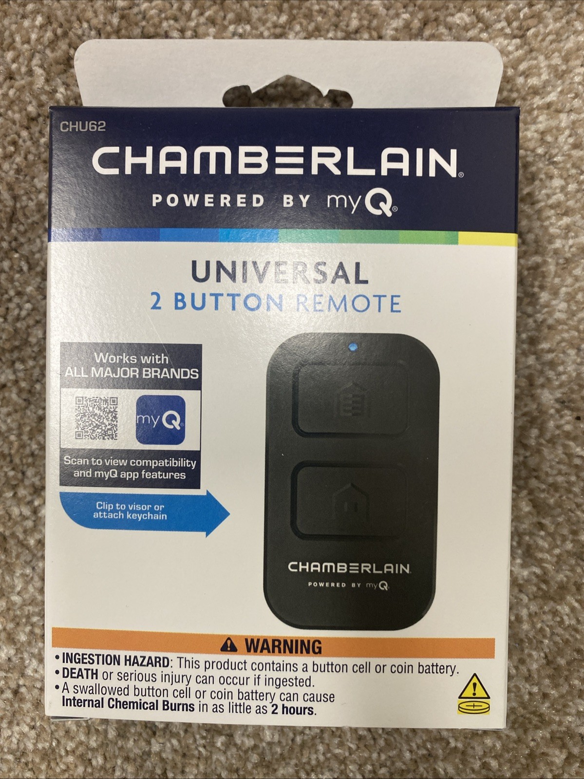 Chamberlain Universal 2-Button Garage Door Remote Control my Q gallery