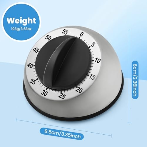 Kitchen Timer for Cooking, Chef Cooking Magnetic Timer - No Batteries Required gallery