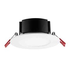 CE Box on Top Integrated LED 4 in Round Canless Recessed Light,White Soft White