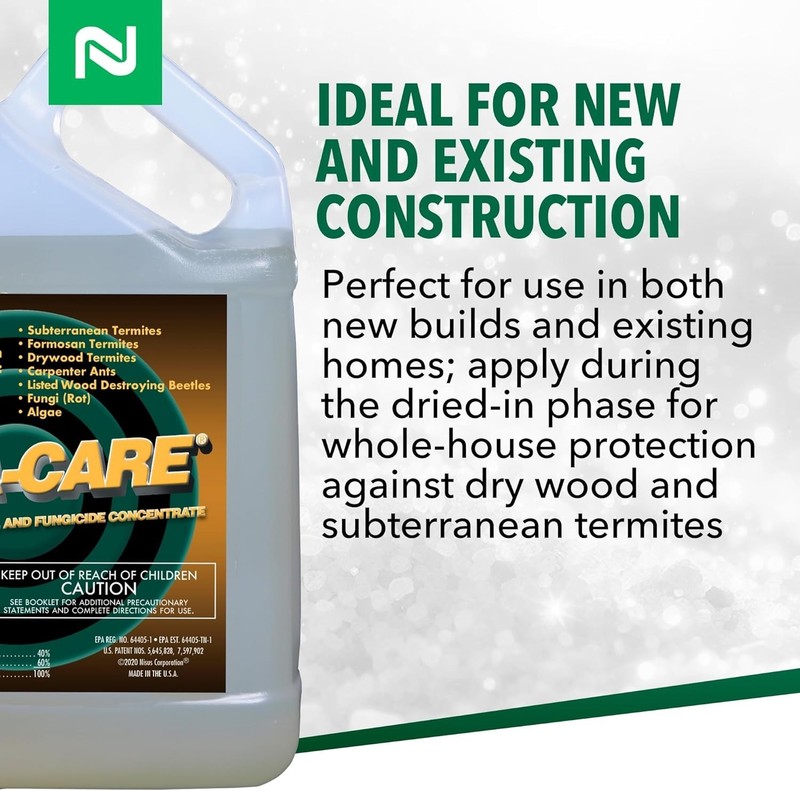 Bora-Care Termite Control BoraCare Termiticide & Borate Fungicide - 1 Gallon gallery