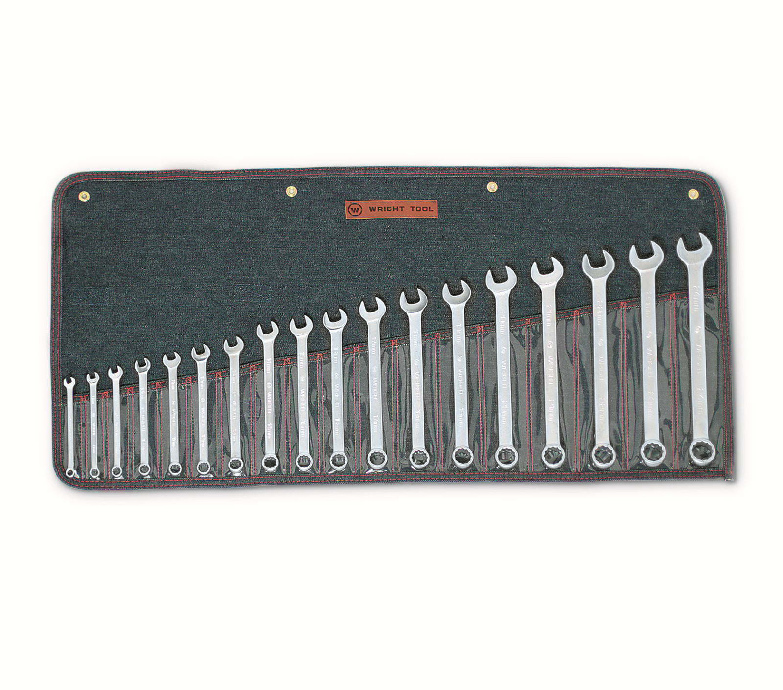Wright Tool WRIGHTGRIP® 2.0 12 Point Combination Wrench Set 18 Pieces Metric 758 gallery