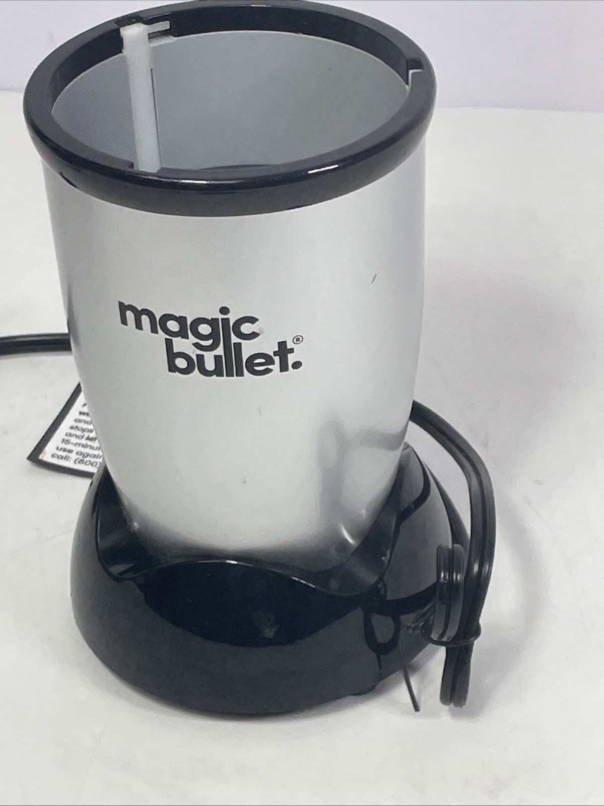 Magic Bullet MBR-0301 Blender Base Motor Only Pre Owned gallery