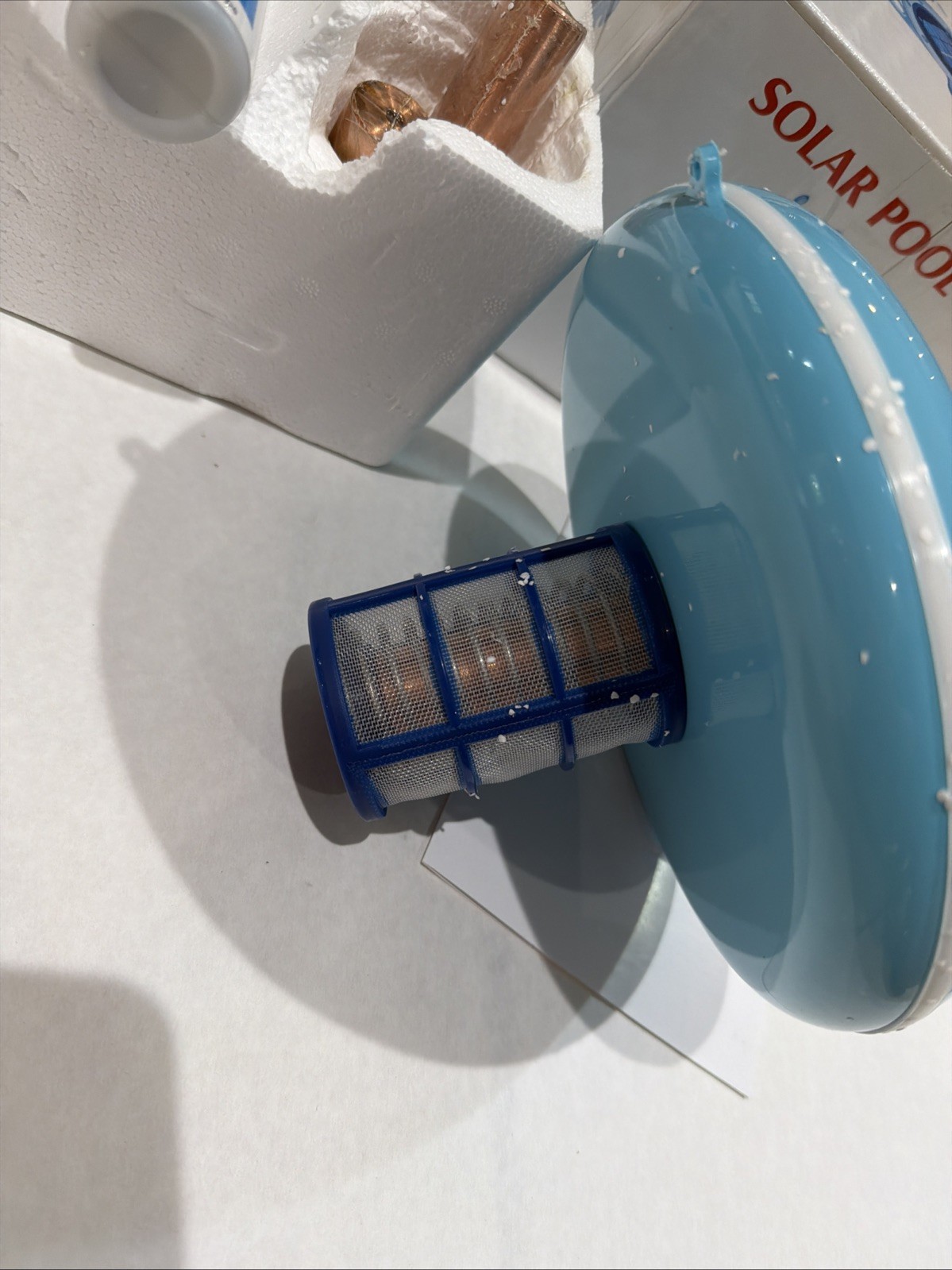 Solar Pool Ionizer Chlorine-Free Sun Shock & Water Purifier Up to 45,000 Gal New gallery