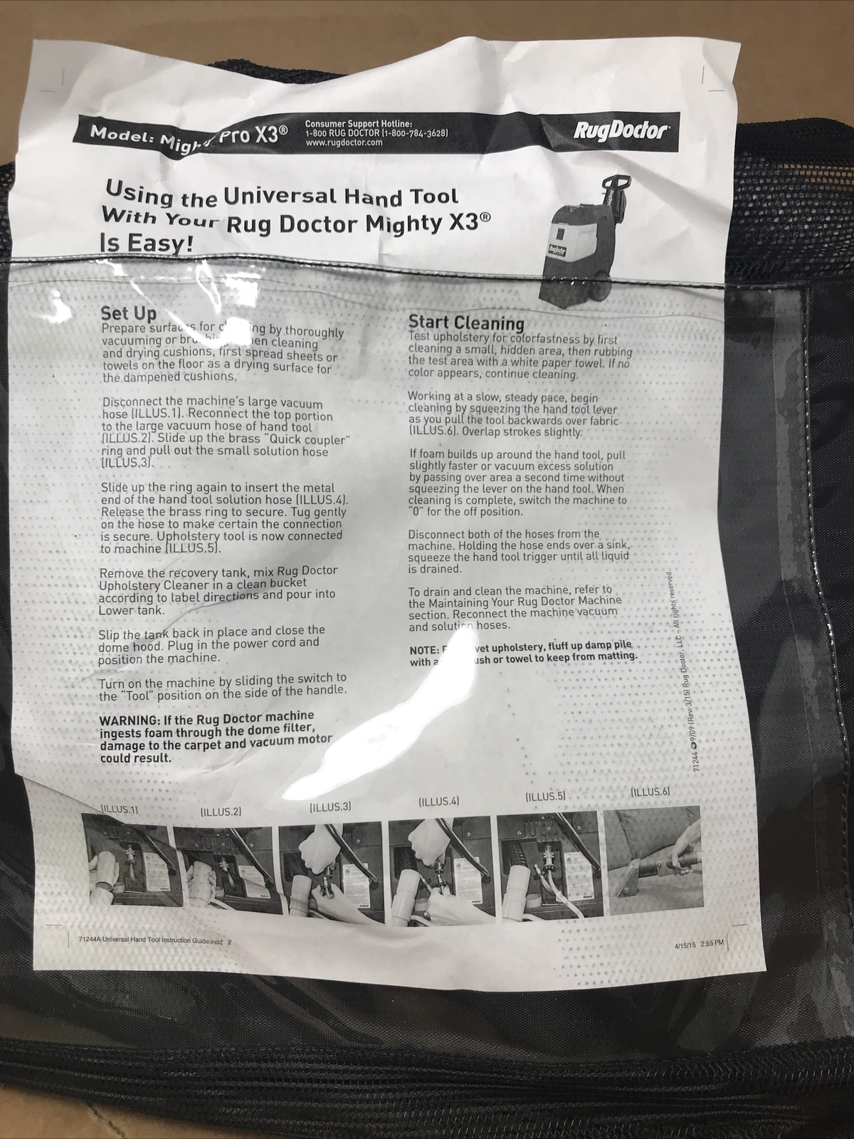 Universal Attachment for X3 Commercial Cleaner, 12-ft Hose gallery