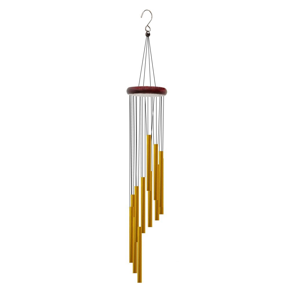 Large Deep Resonance Serenity Wind Chimes Metal Deep Tone Outdoor Home Decor gallery