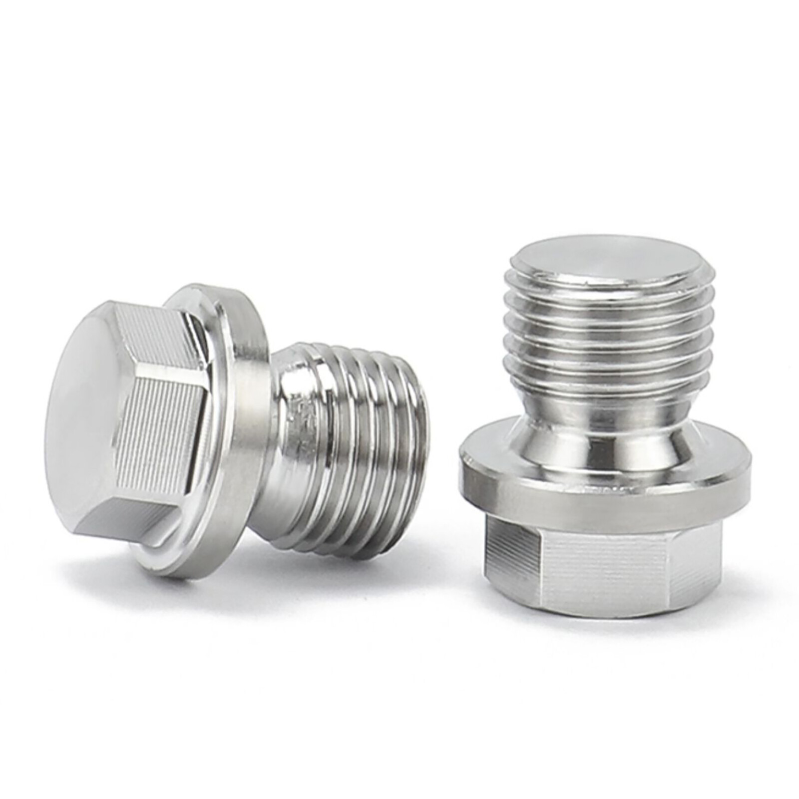 Stainless Steel Flanged Hexagon Blanking Plugs with Metric & BSP Threads gallery
