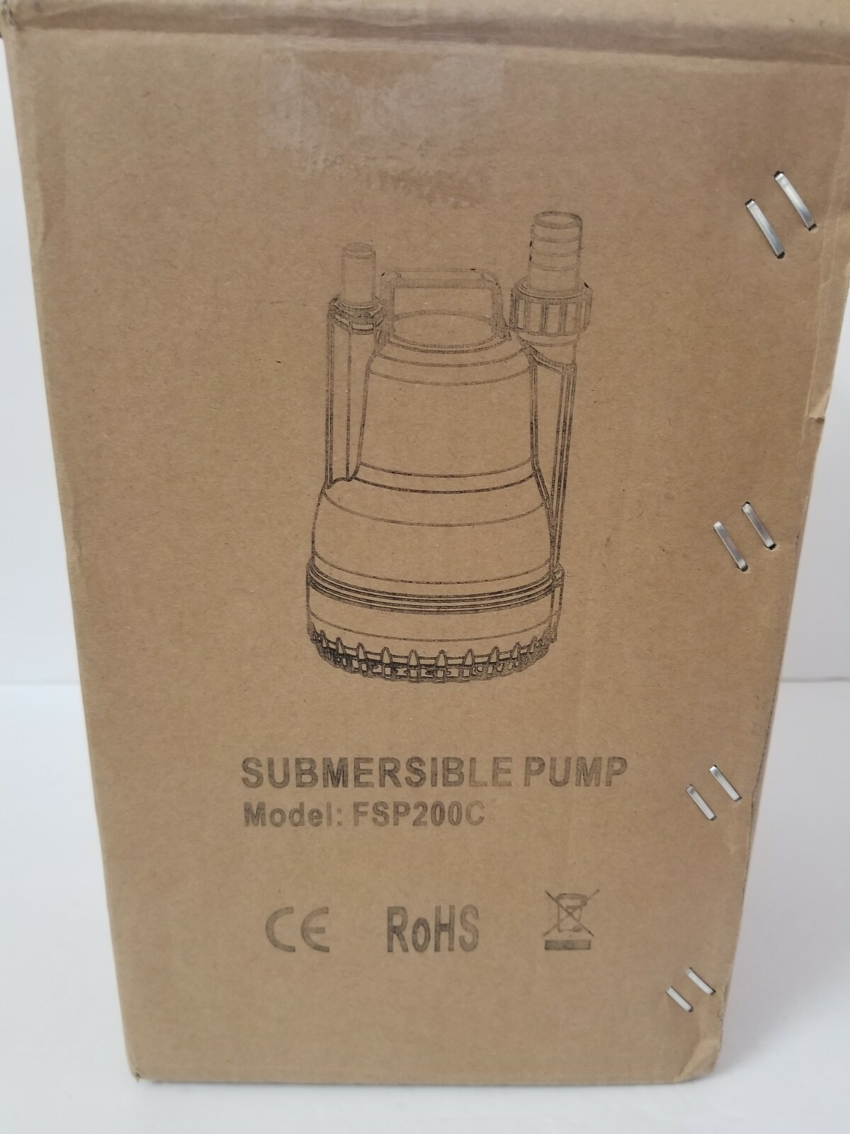 FLUENTPOWER 1/4 HP Portable Utility Submersible Pump with 1500 GPH gallery
