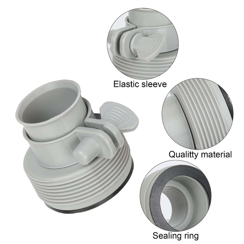 2Pcs/4Pcs Replacement Intex Pool Hose Adapter, Filter Pump Conversion Fitting gallery