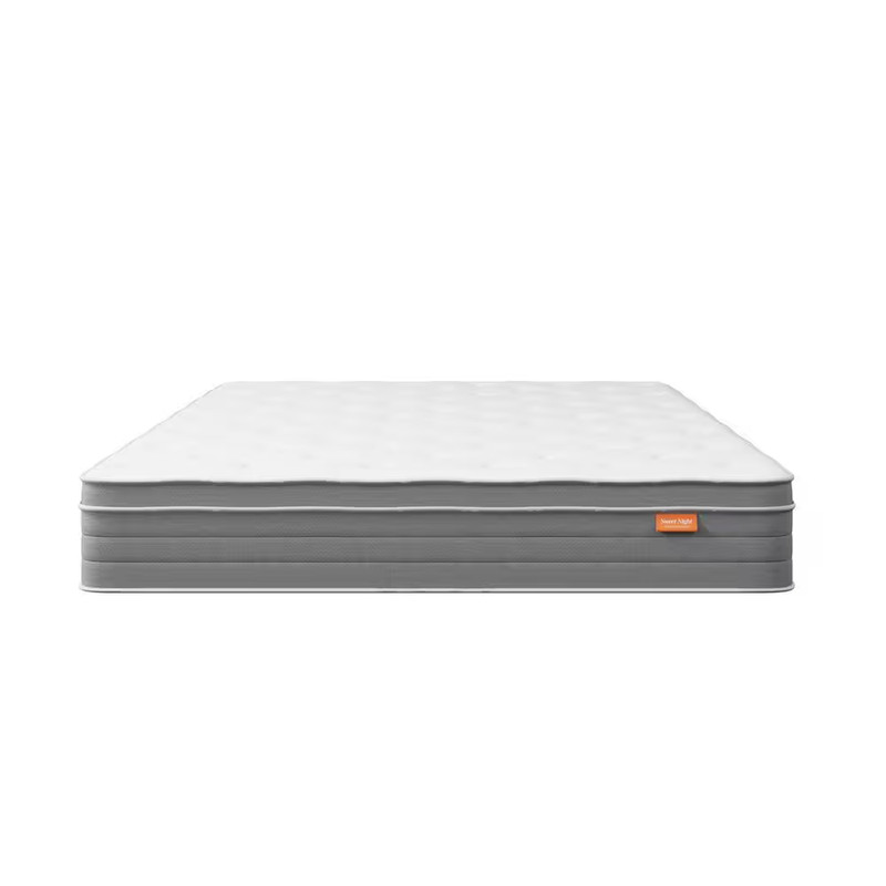 Cooling Queen Size Medium Hybrid Pillow Top Mattress, 12 In. Support and Breatha gallery