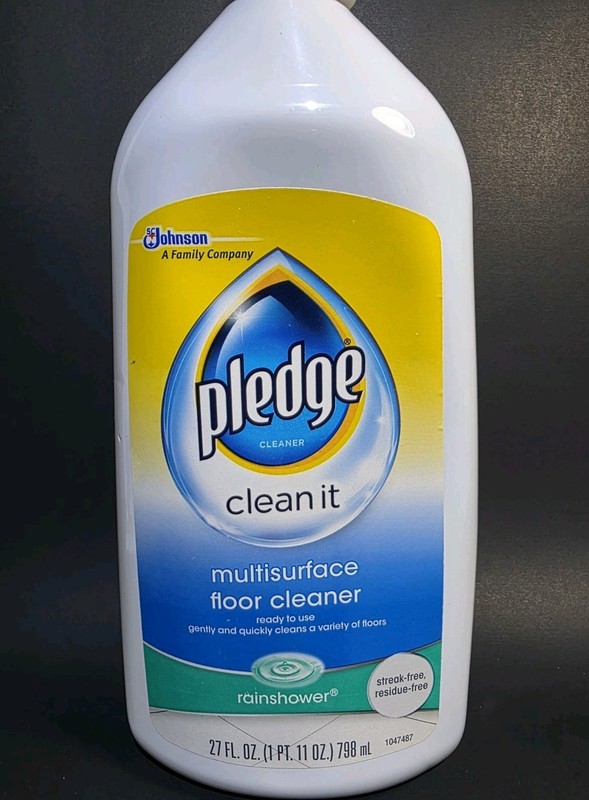 ( 1 ) Pledge Clean It Multisurface Floor Cleaner ~ Rainshower~ 27 fl oz. gallery