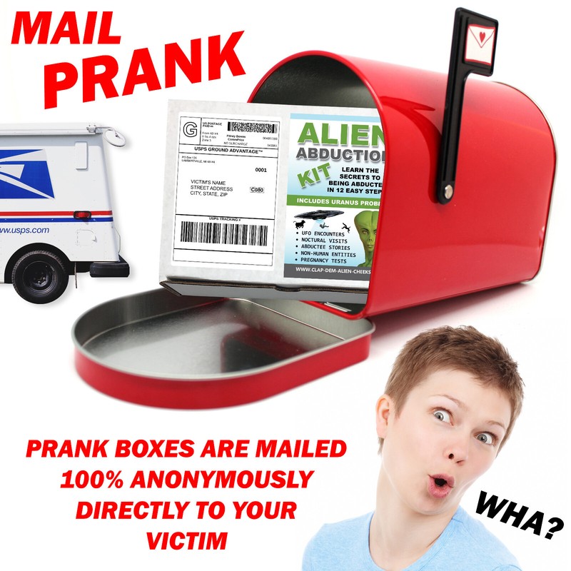 Prank Alien Abduction Kit Joke Mail Sent to your Friends for Sheer Enjoyment! gallery