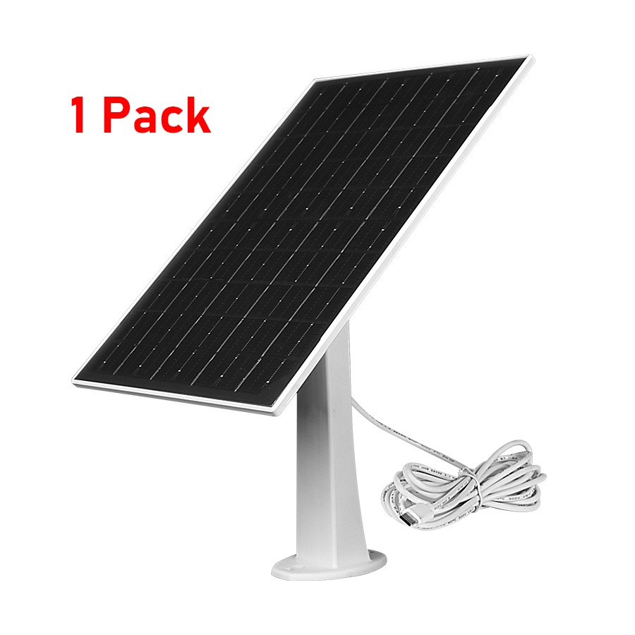Solar Panel for Ring Spotlight Camera/Stick Up Cam Battery Charger 8W 5V Output