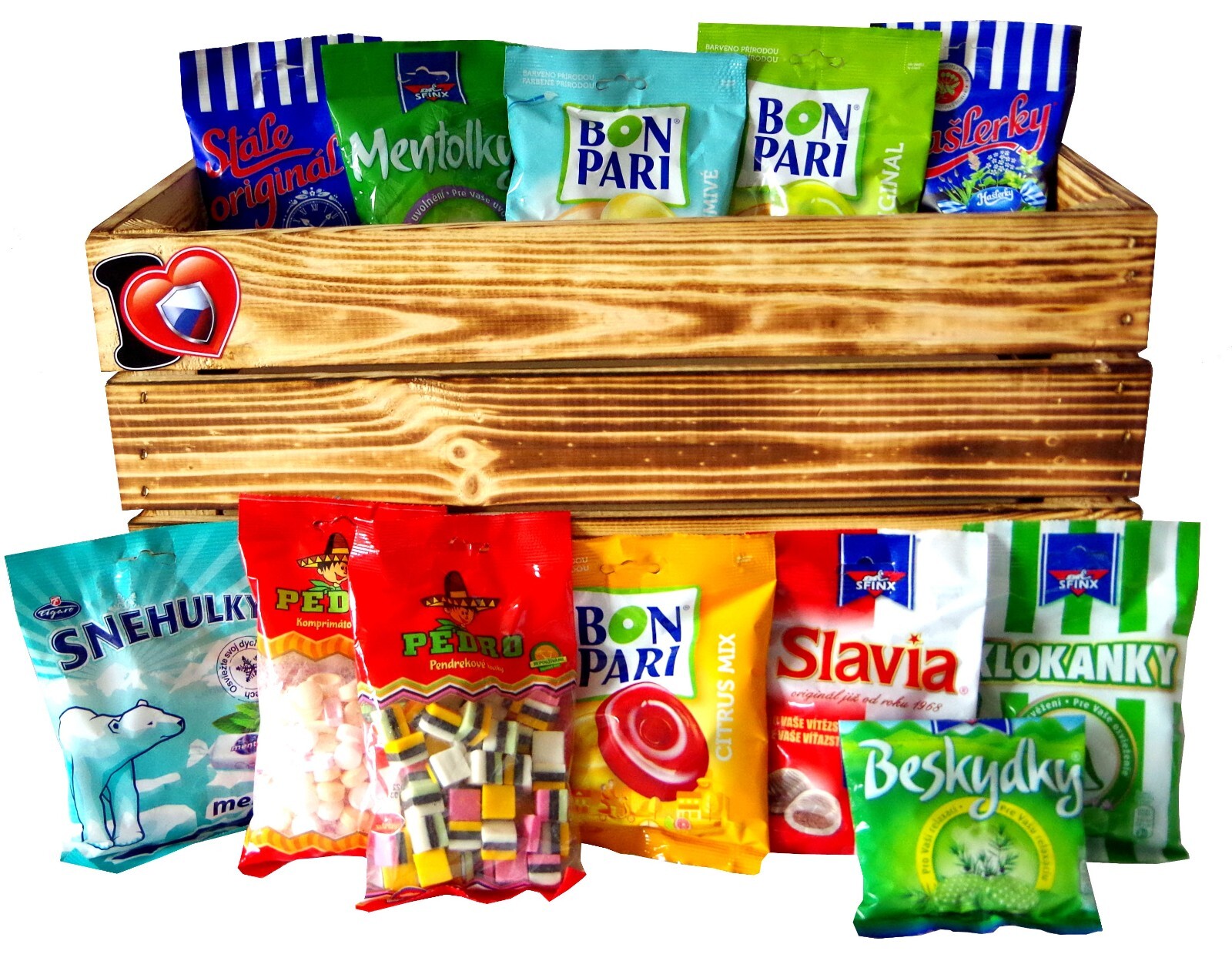 Czech candies set Czech Republic Original Sweets Czechia candy box DHL Express gallery
