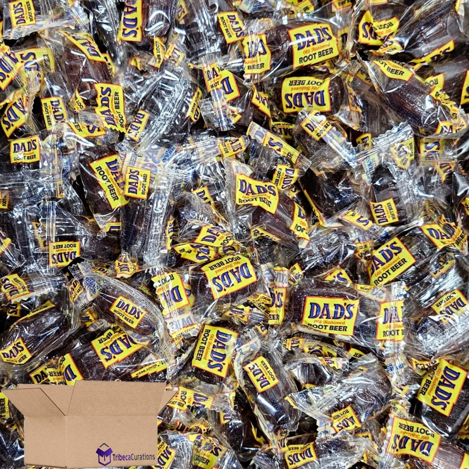 Dad's Old Fashioned Root Beer Barrels Individually Wrapped Bulk Value Pack | Bun gallery