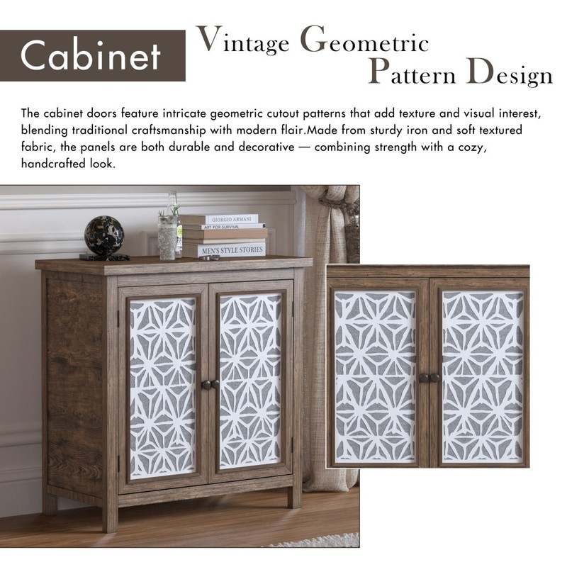 Rustic Pine Solid Wood Accent Chest Antique White Brown Transitional Storage gallery