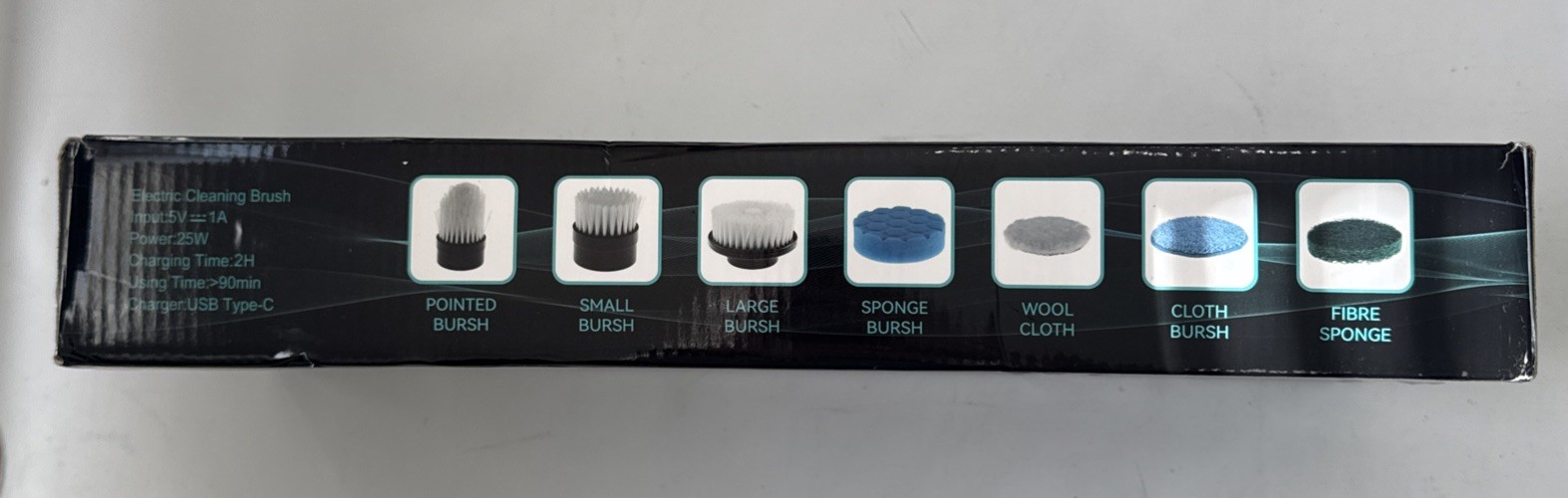 7 In 1 Electric Cleaning Brush, 25W gallery