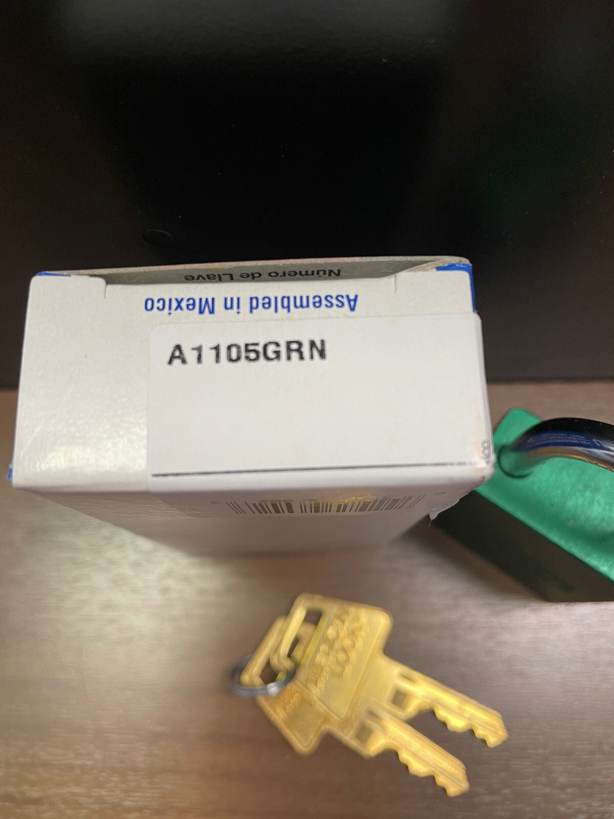 American Lock Safety Series Padlock A1105GRN KD gallery